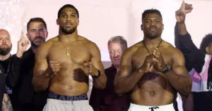 Joshua Floors Ngannou in Saudi Slugfest