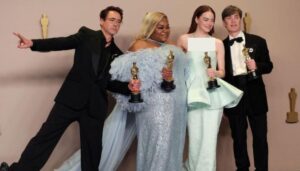 Oppenheimer Sweeps Best Picture and Director, Emma Stone & Cillian Murphy Triumph Complete Winners List