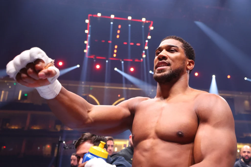 Sensational Second-Round Knockout Anthony Joshua Shocks Francis Ngannou with a Blow for the Ages